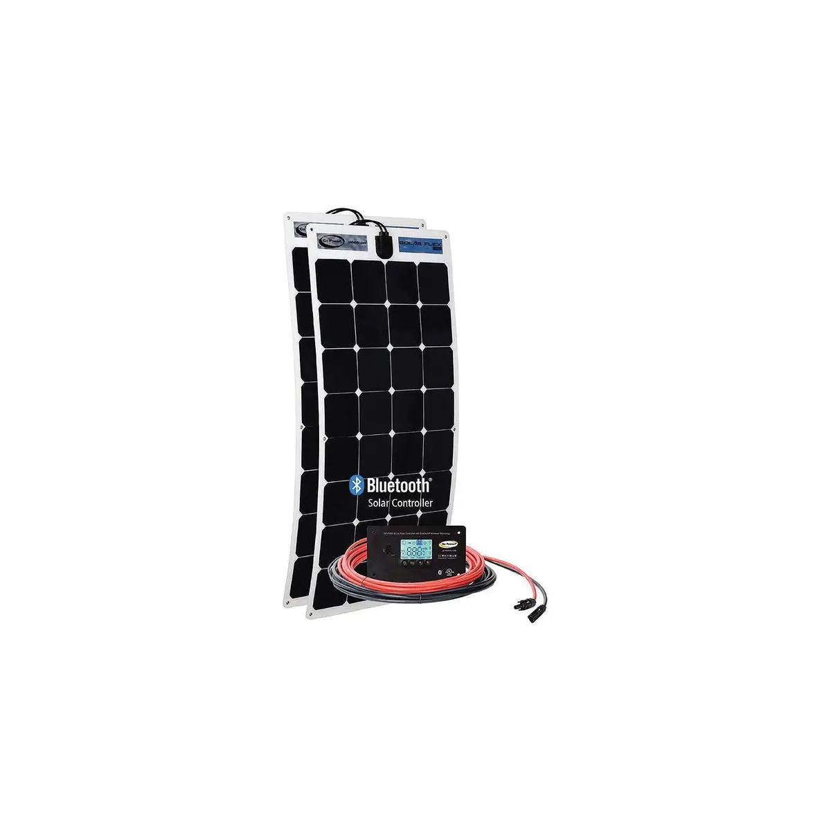 Gopower! 83305 Solar Flex™ Solar Panels W/30A Controller, 220 Watts Total 1