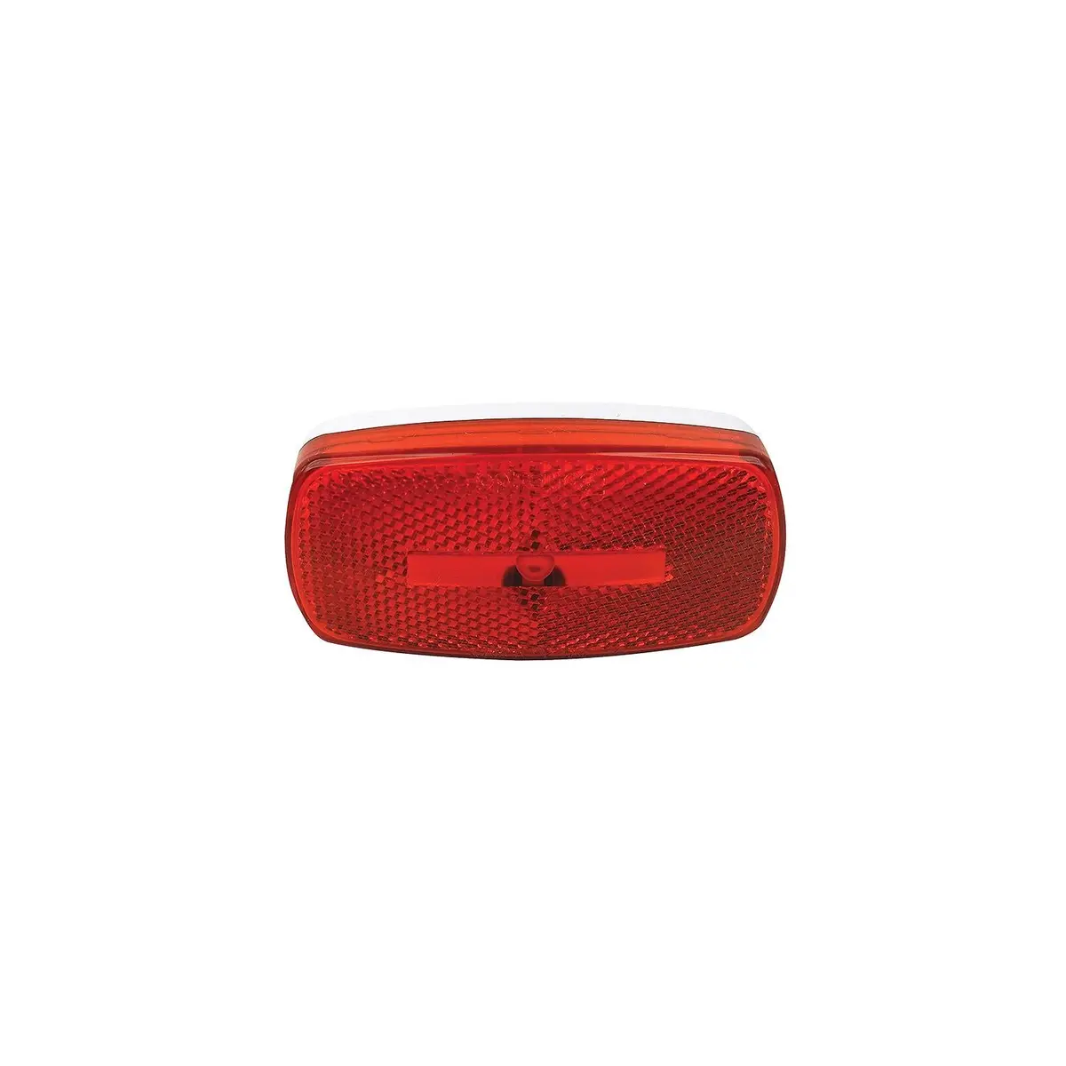 Fultyme Rv Marker/Clearance Light With Reflex, Red Lens, White Base 1