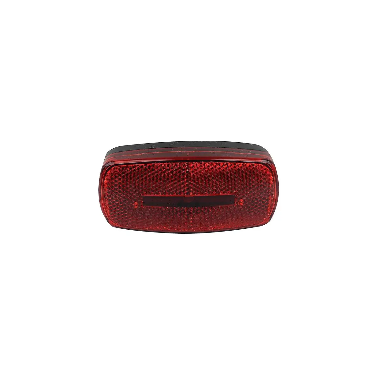 Fultyme Rv 1105 Fultyme Rv Marker/Clearance Light W/ Reflex, Red Lens, Black Base 1