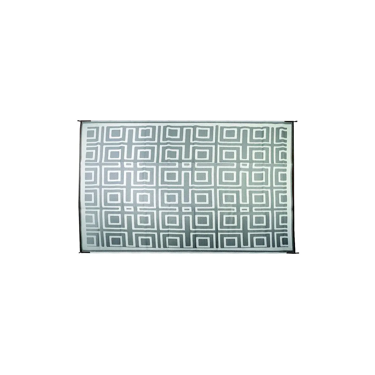 Fultyme Rv 6 X 9 Toupe/Light Grey Fultyme Rv 6067 Outdoor Patio Mat, Grey/Light Tan, 6' X 9' 1