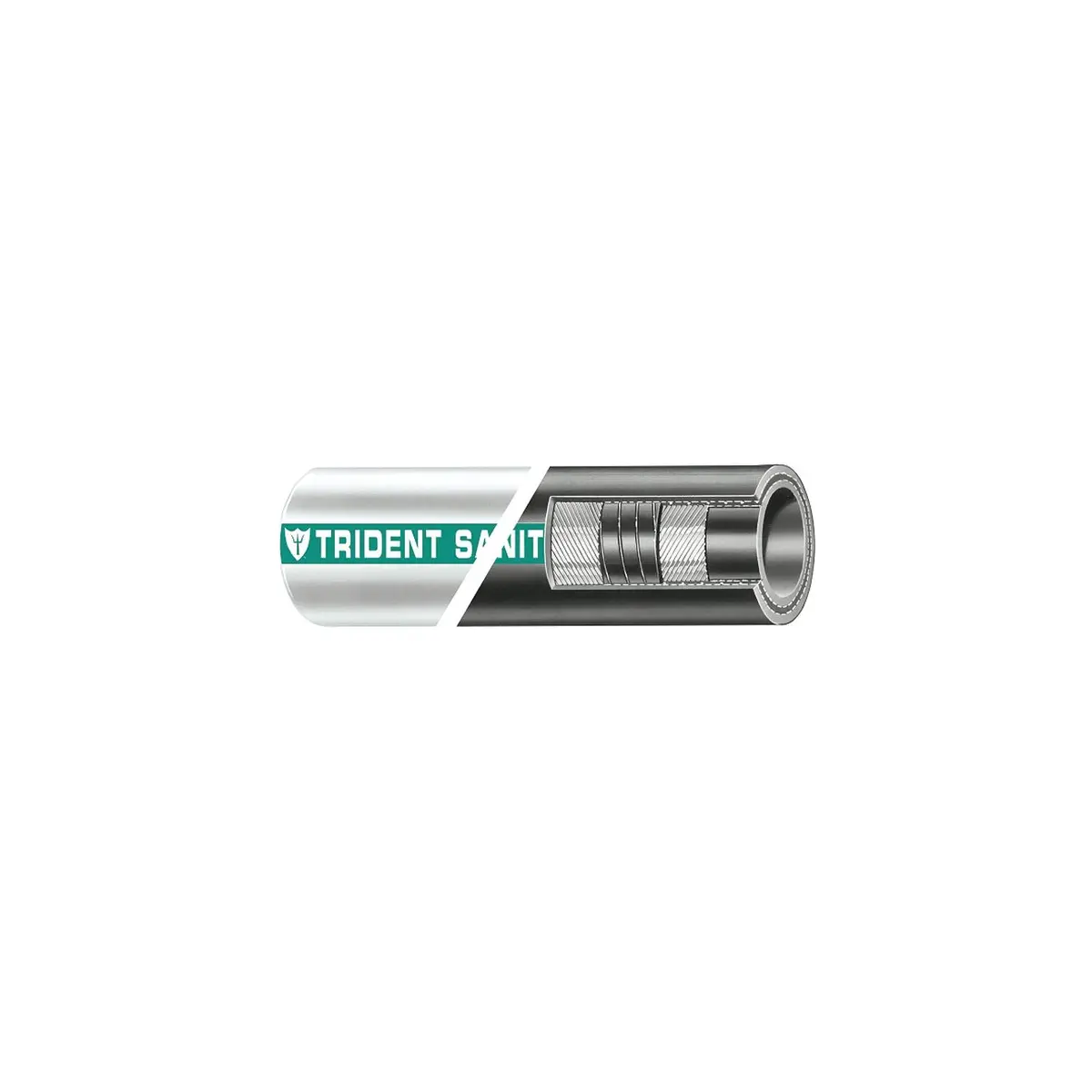 Trident Marine 101-1126 Sanitation Hose 1-1/2" X 50' 1