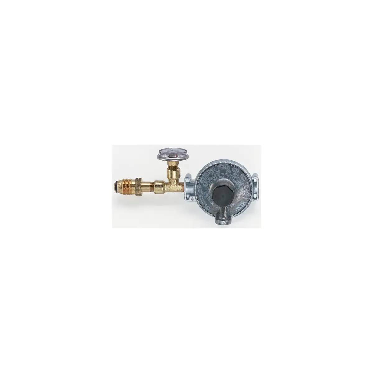 Trident Marine 1200-1411 Lpg Tank Mount Single Stage Regulator 1
