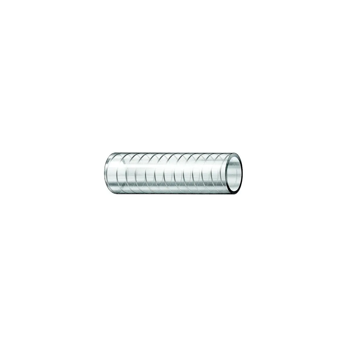Trident Marine 163-1006 Trident Wire Reinforced Clear Pvc Hose (Fda), 1" X 50' 1