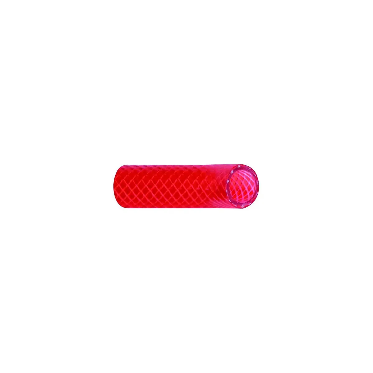 Trident Marine 166-0346 Pvc Red Transparent Cover 3/4" X 50' 1