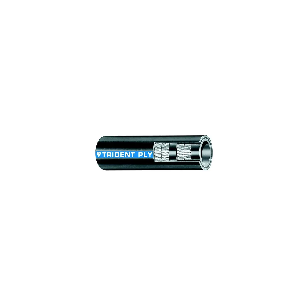 Trident Marine 200-5000-48 Trident Ply Softwall Exhaust Hose, 5" X 4' 1