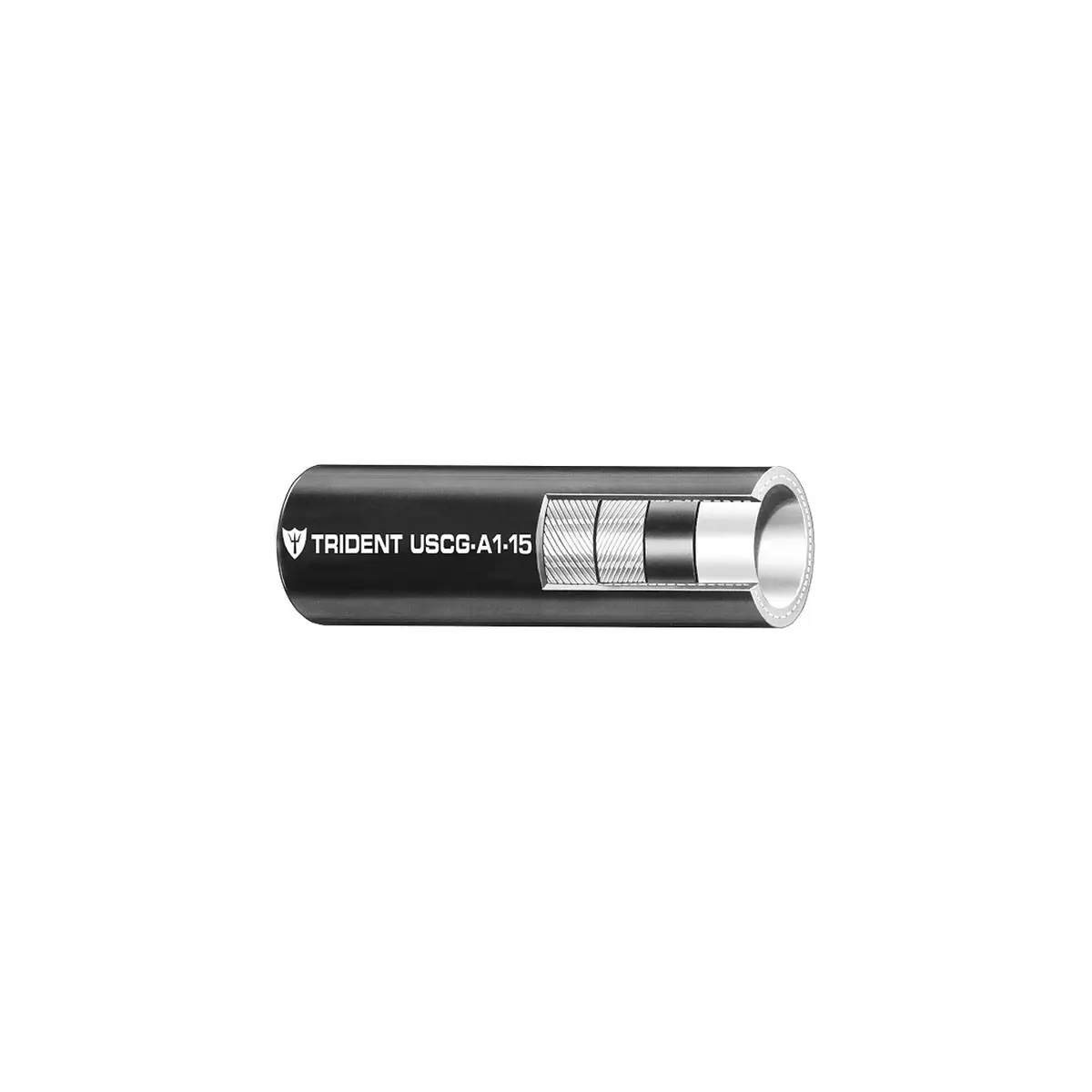 Trident Marine 365-0586 Trident Type A1 Barrier Lined Fuel Hose, 5/8" X 50' 1
