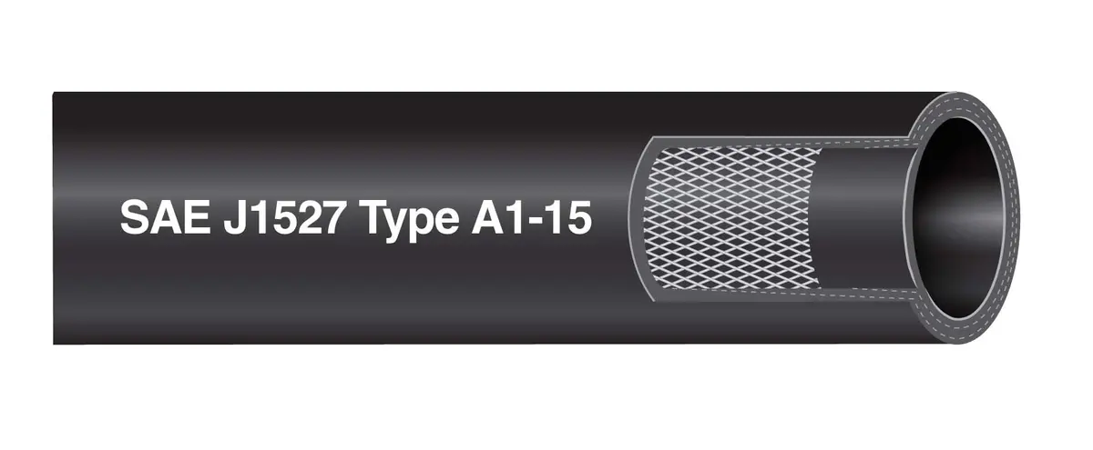 Shield 16-368-0383 Shields Marine Type A1-15 Low Permeation Series 368 Fuel Hose, 100# Working Pressure 2