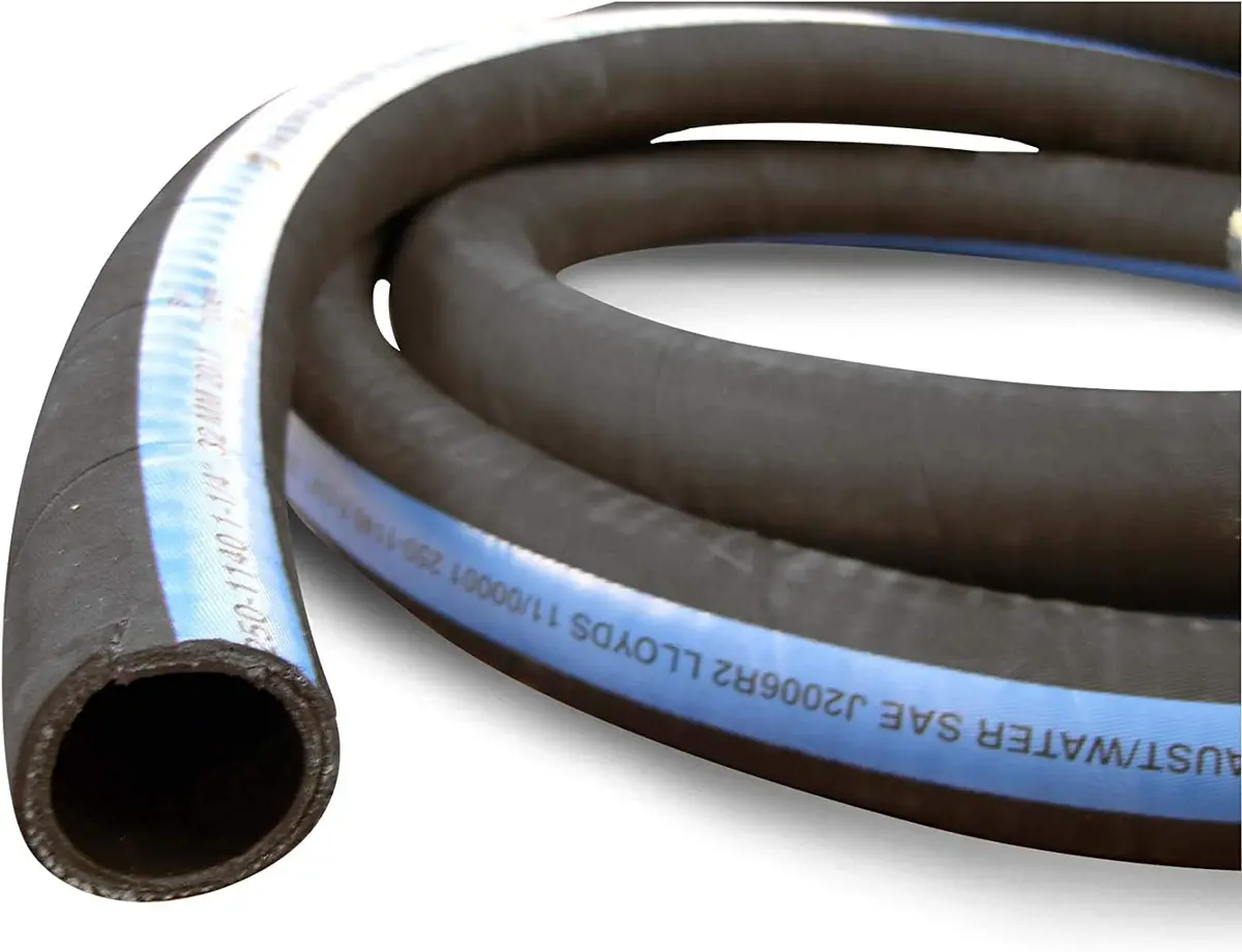 Shield 16-254-1124 Shields Exoflex Water/Exhaust Hose, 1-1/2" X 12-1/2' 2