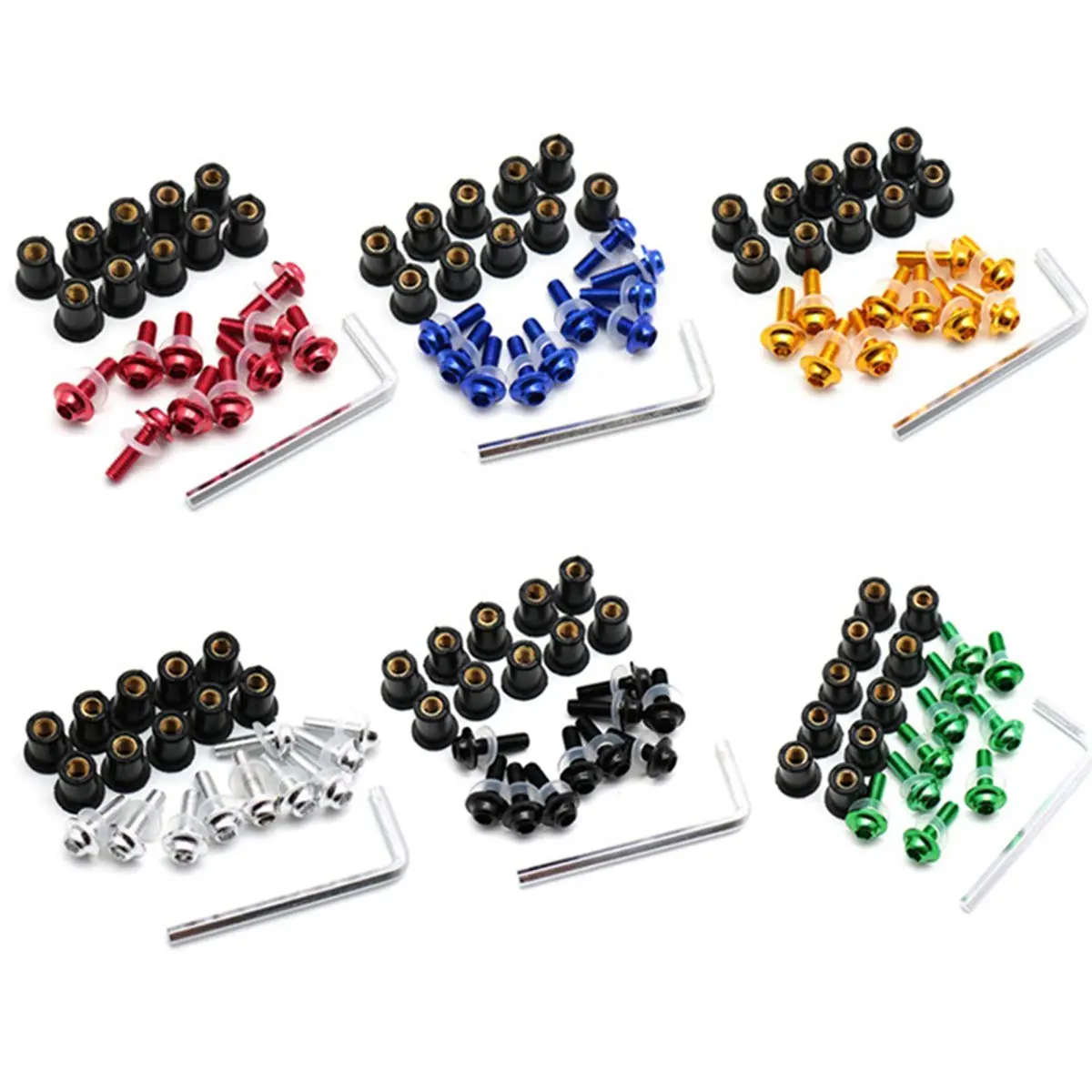 Aluminium M5 Screen Bolts (10 Pack) 4