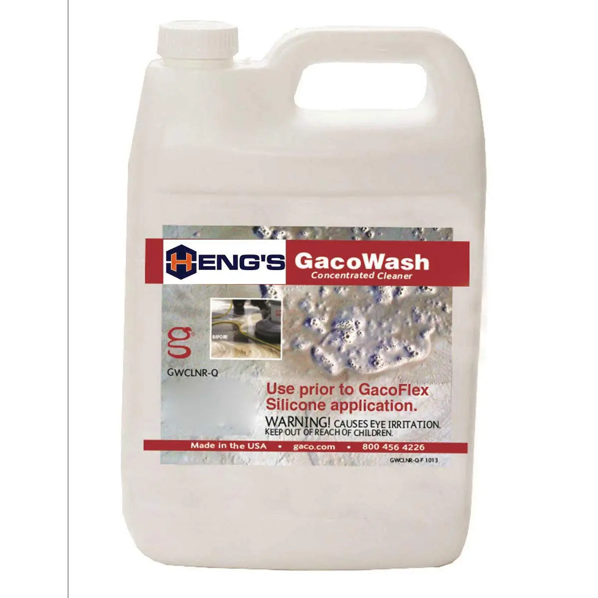 Hengs Hgwclnr-1 Gacowash Concentrated Cleaner, Gal. 1