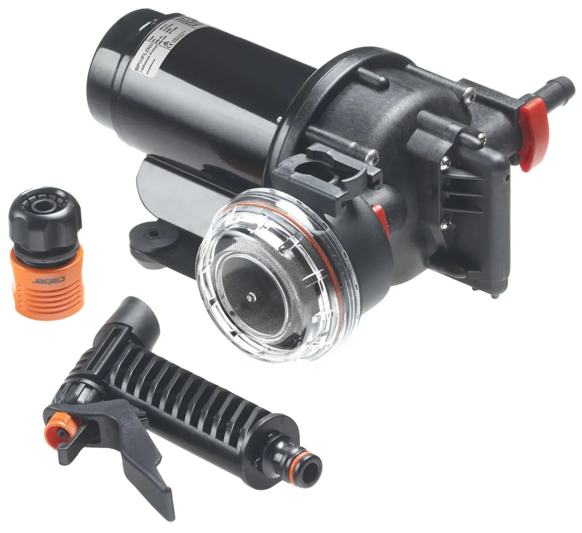 Johnson Pump 10-13407-08 Aqua Jet Wash Down Pump 5.2 Gpm 24V 1