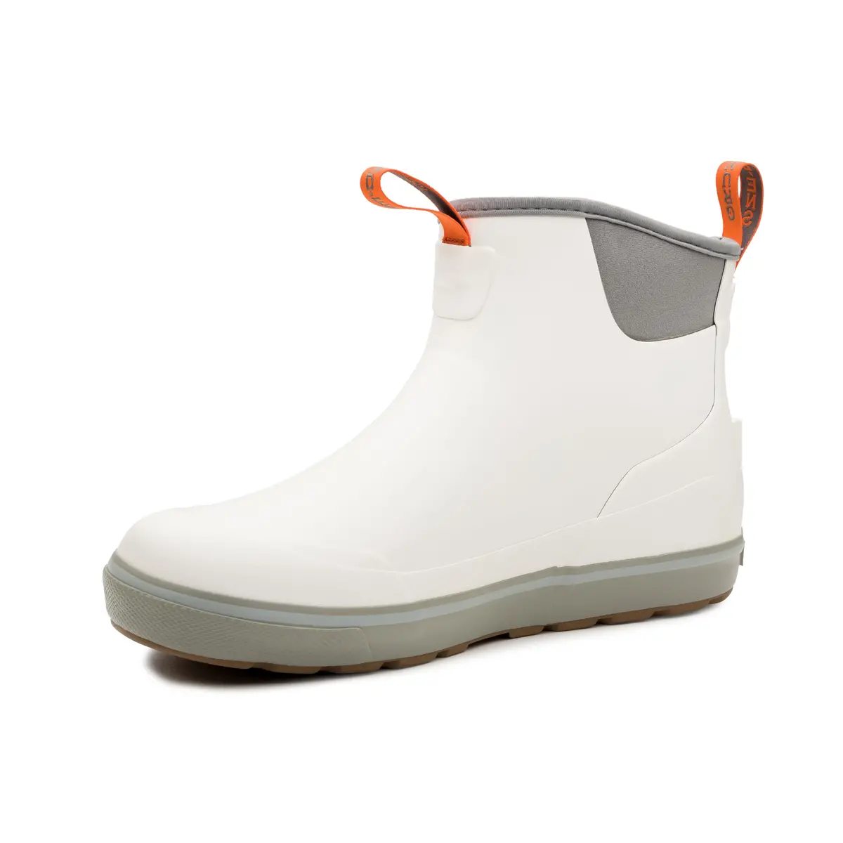 Grundens 60008-101-1014 Deck-Boss Ankle Boot-White Squall-M 14 1