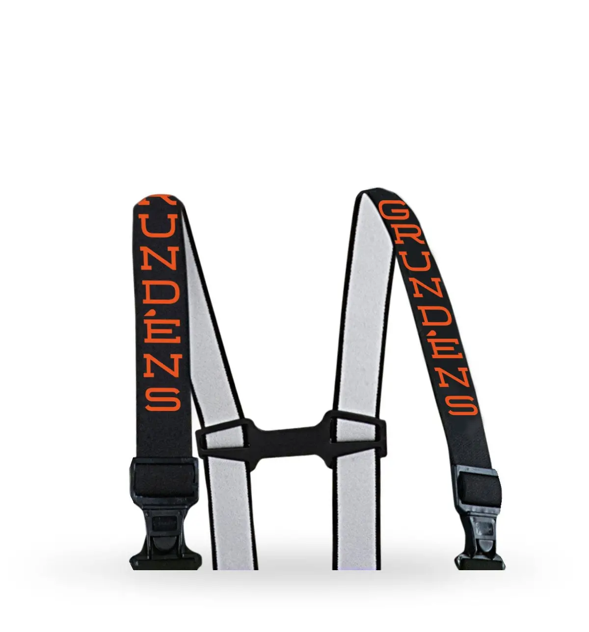 Grundens 70016-800-0001 Suspenders Fix-Loc Hook Up-Orange-One Size 1