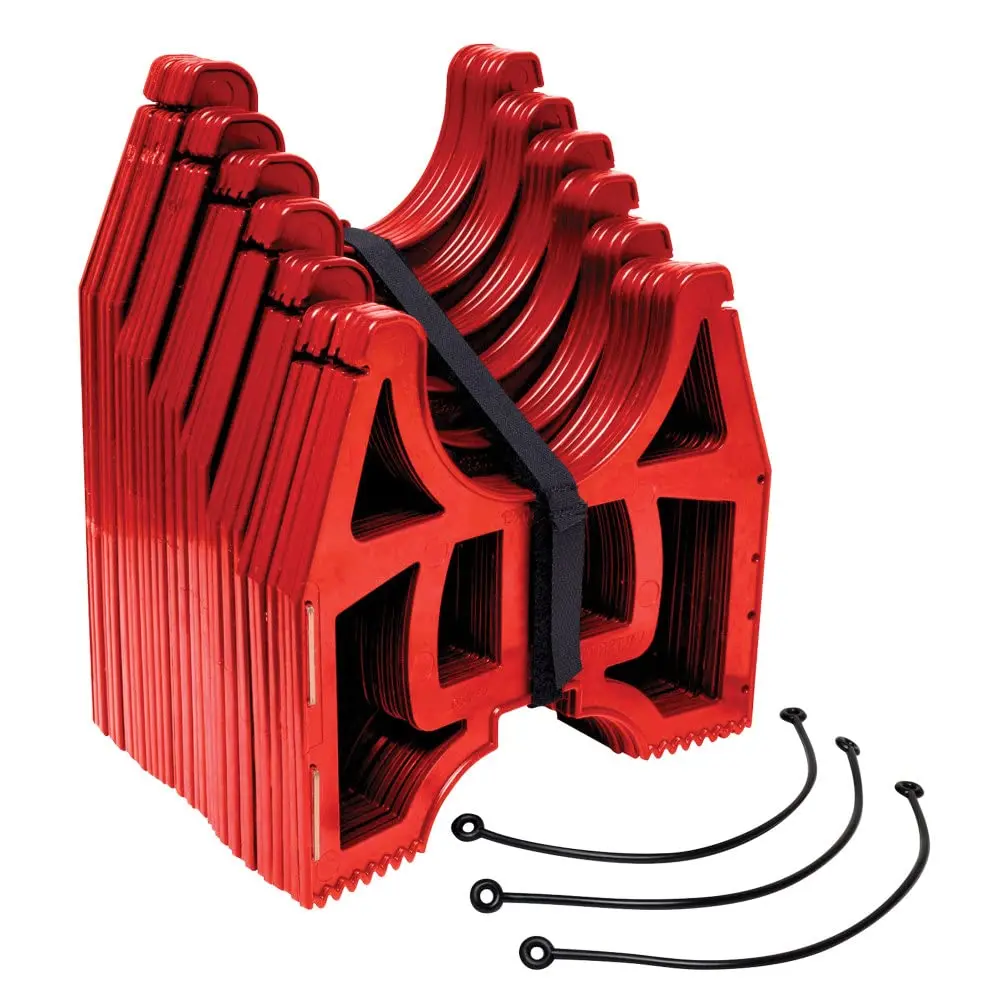 Valterra S1500r 15' Standard Slunky Rv Drain Hose Support, Red 2