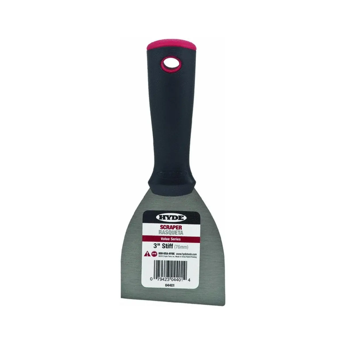 Hyde Tools 4401 Red Star 4000 Scraper 3" Stiff 2