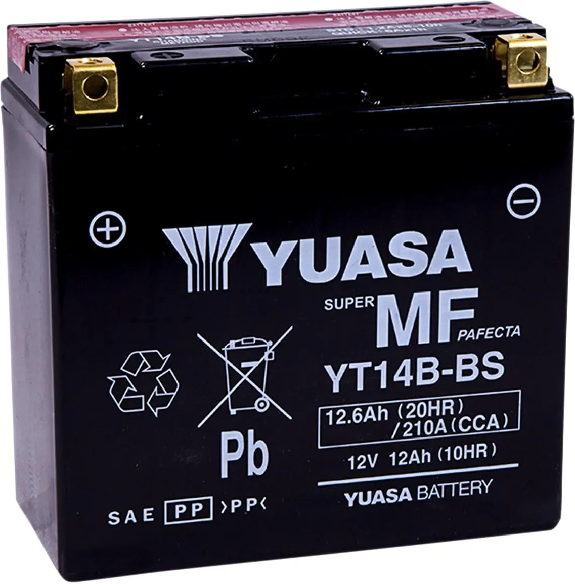 Yuasa Battery Inc. Yuam624b4 Yuasa Maintenance Free Battery Fresh Pack 1