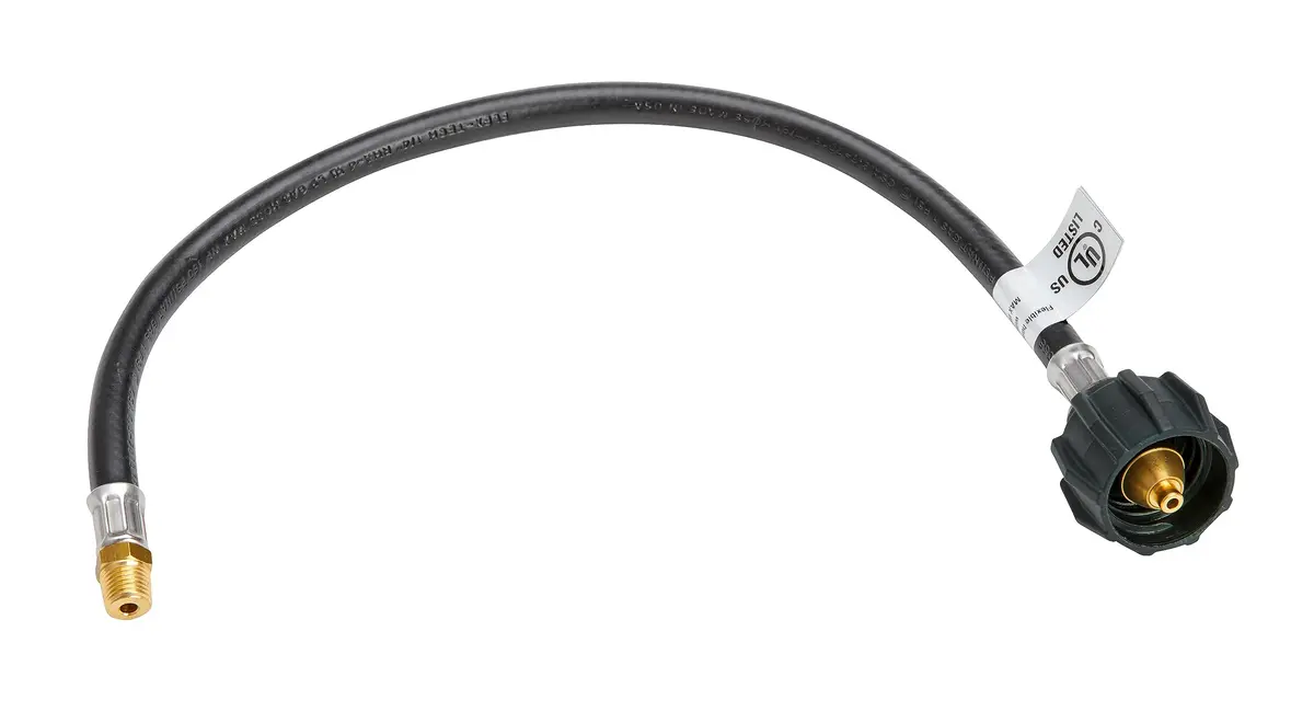 Suburban Mfg Lppt20m Suburban Rv Type 1 Acme Nut Pigtail W/ 1/4" Mpt Fitting, 20" 1