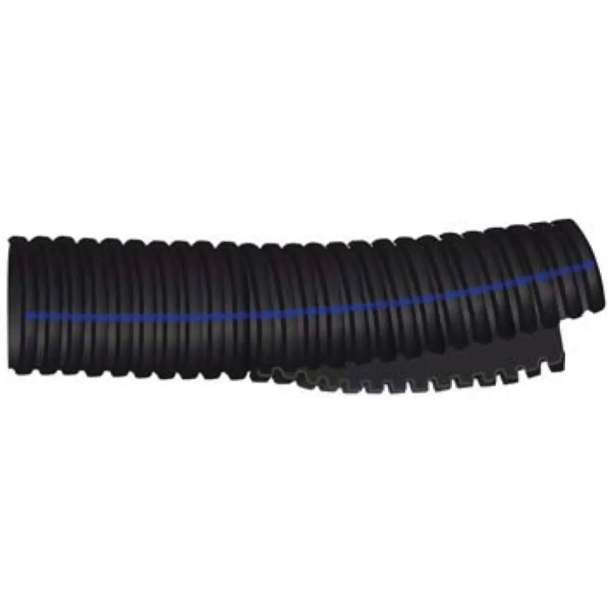 Shield 16-128-0586B-1 Shields Marine Split Wire Conduit Flexible Flame Retardant, Black 50' Hose 2