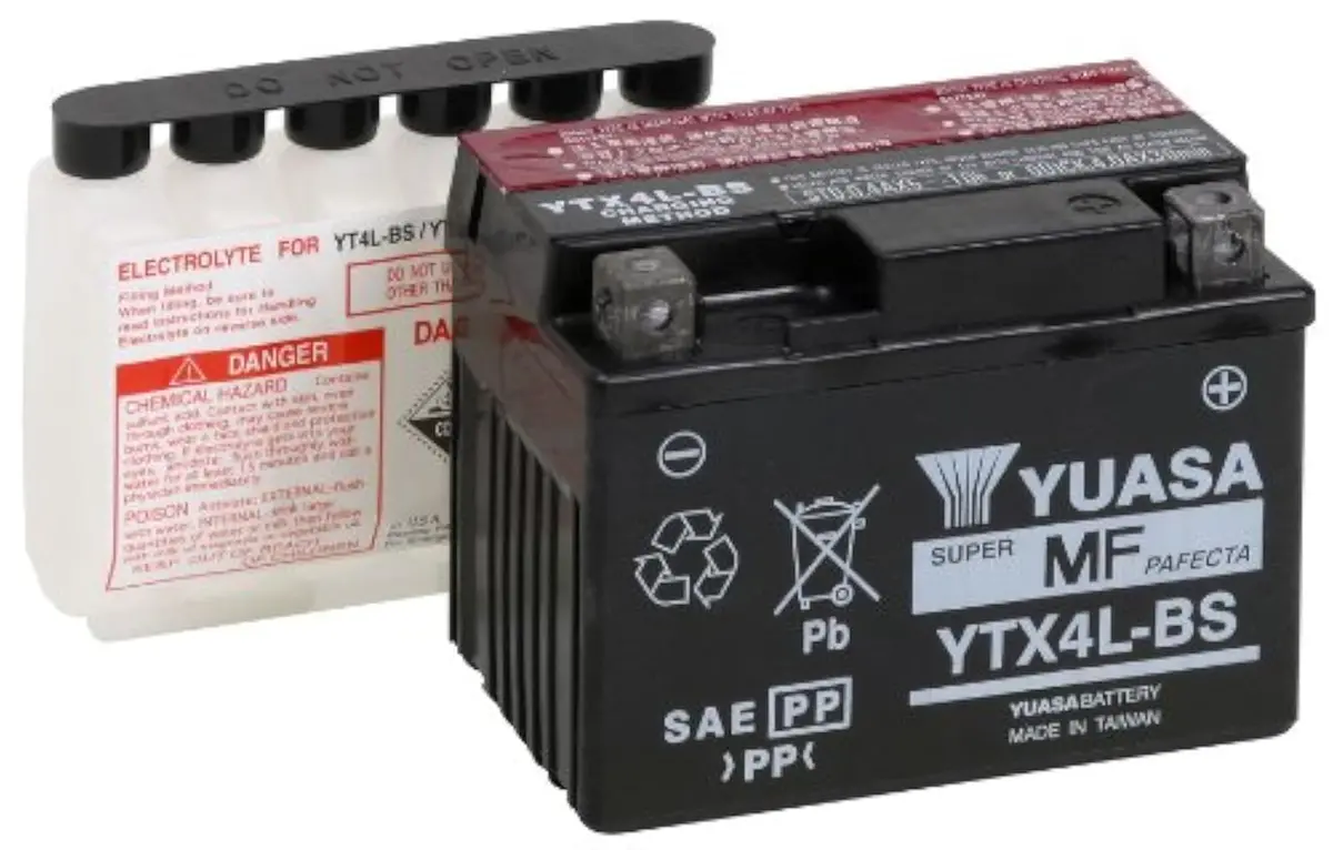 Yuasa Battery Inc. Yuam62x4b Yuasa Maintenance Free Battery Fresh Pack 1