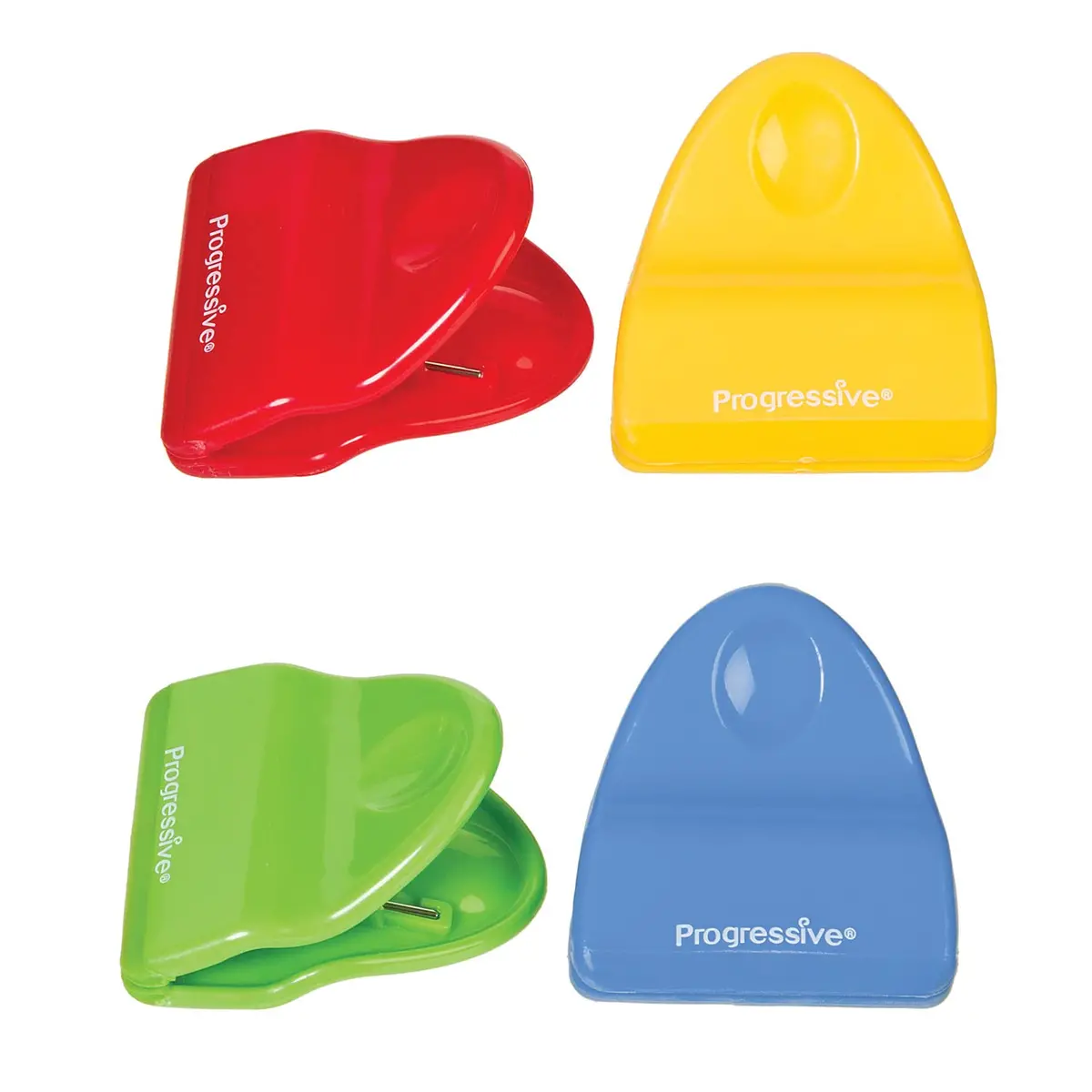 Progressive Gt-6027 Prepworks Mini Bag Clips (Includes 4 Colors, Red, Yellow, Green & Teal) 1