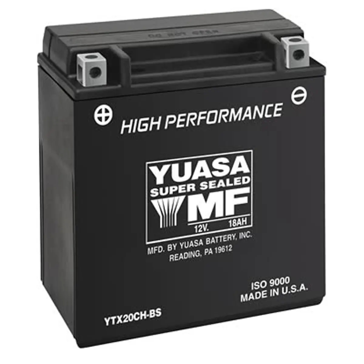 Yuasa Battery Inc. Yuam6220c Yuasa High Performance, Maintenance Free Battery Fresh Pack 1