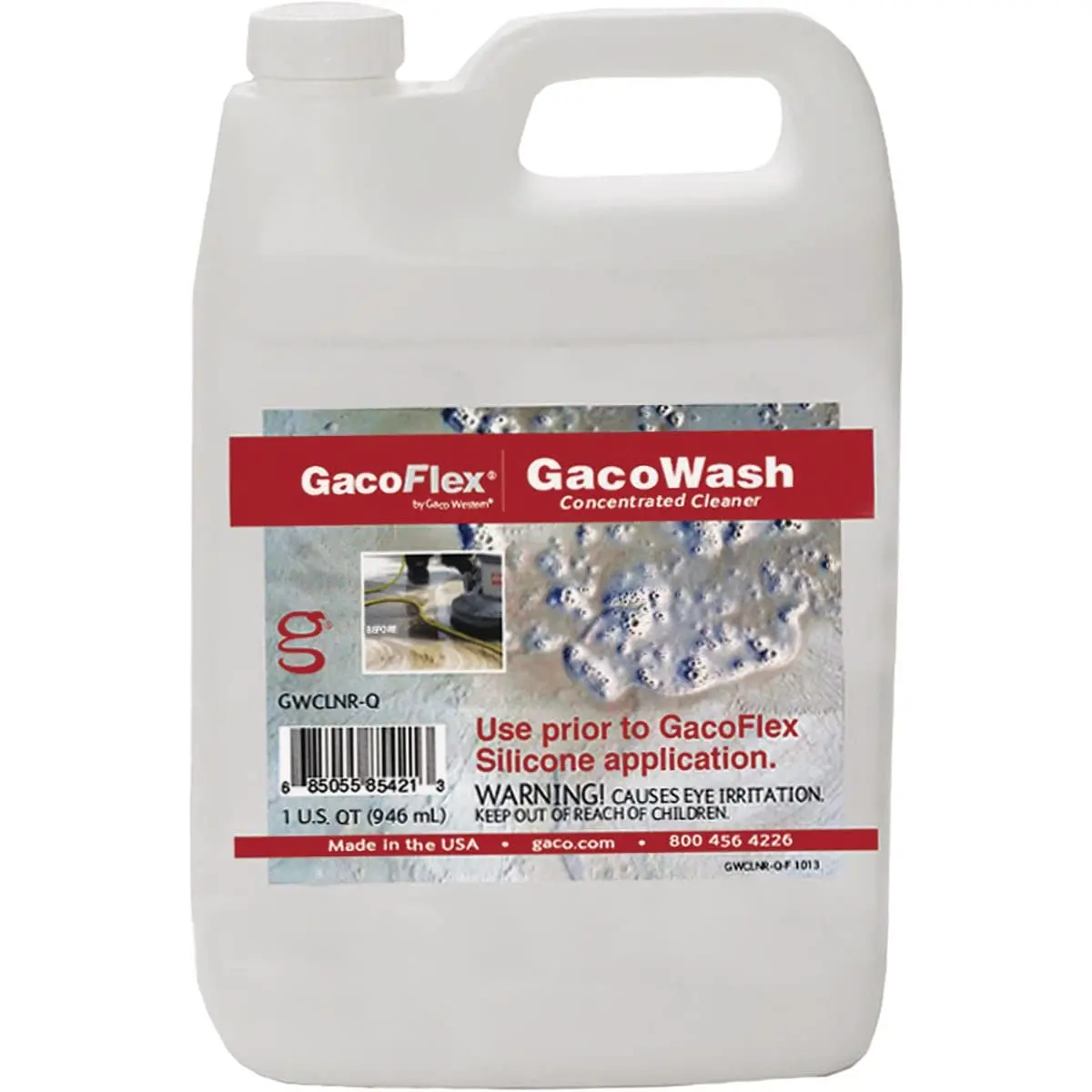 Hengs Hgwclnr-Q Gacowash Concentrated Cleaner, Qt. 1