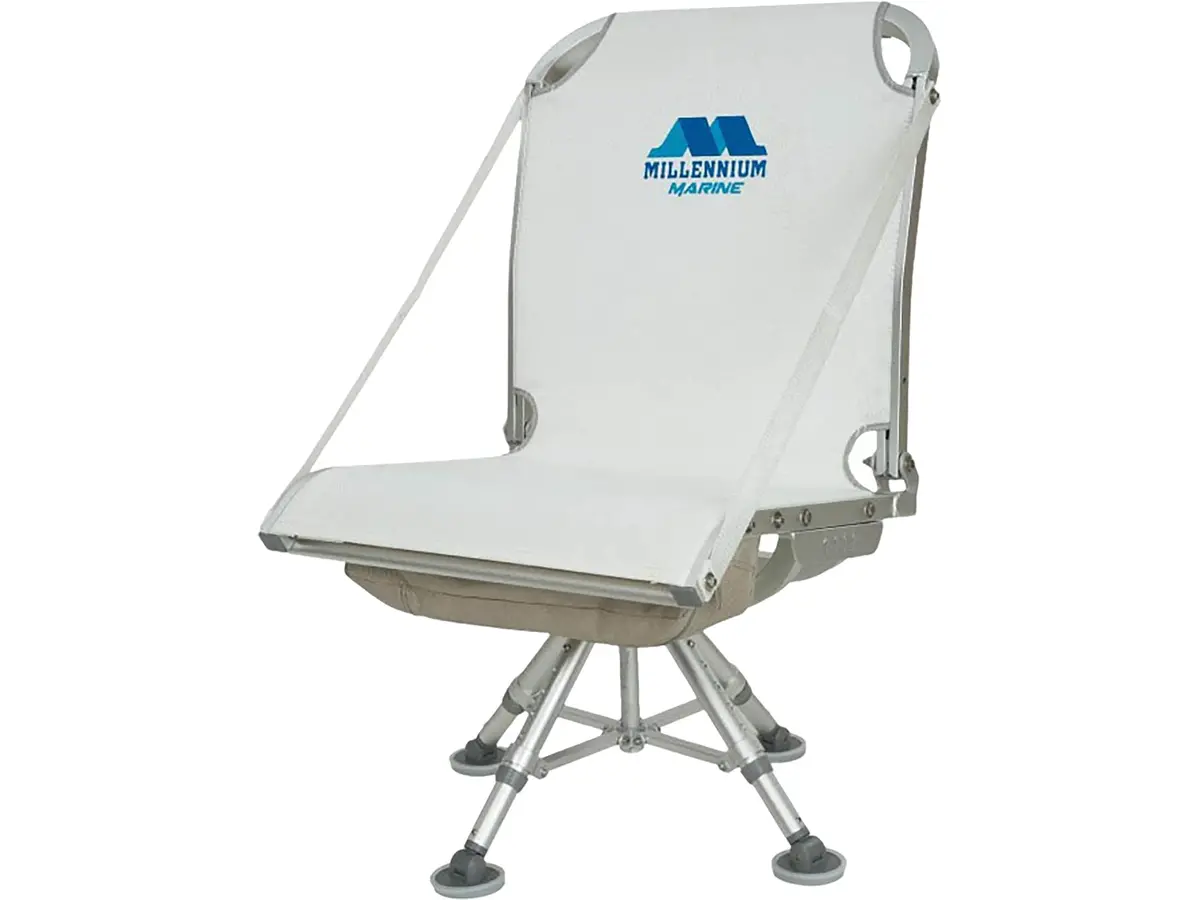 Millennium Outdoors D-400-Gy Deck Chair, Gray 2