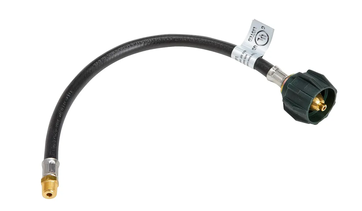 Suburban Mfg Lppt15m Suburban Rv Type 1 Acme Nut Pigtail W/ 1/4" Mpt Fitting, 15" 2