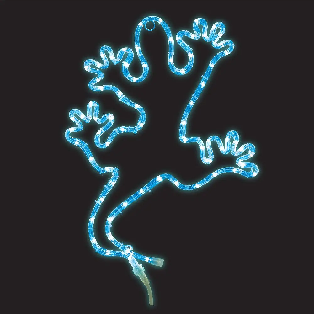 Ming's Mark 8080125 Green Long Life Blue Led Lizard, 20" 1