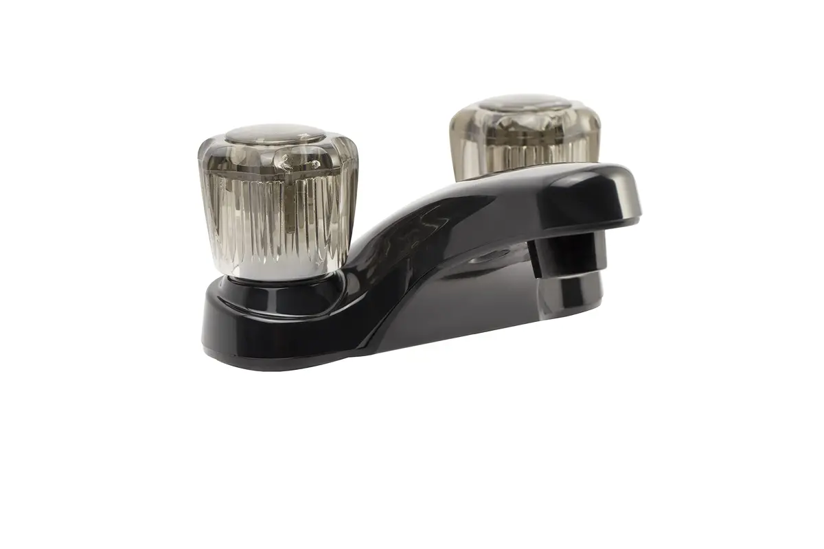 Dura Faucet Df-Pl700s-Bk Dfpl700sbq Two Handle Lavatory Faucet, Black 1