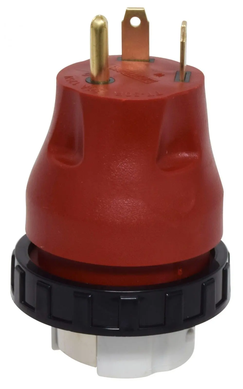 Valterra A10-3050Da Mighty Cord Electrical Adapter Plug W/ Locking Ring, 30Am-50Af Bulk 2