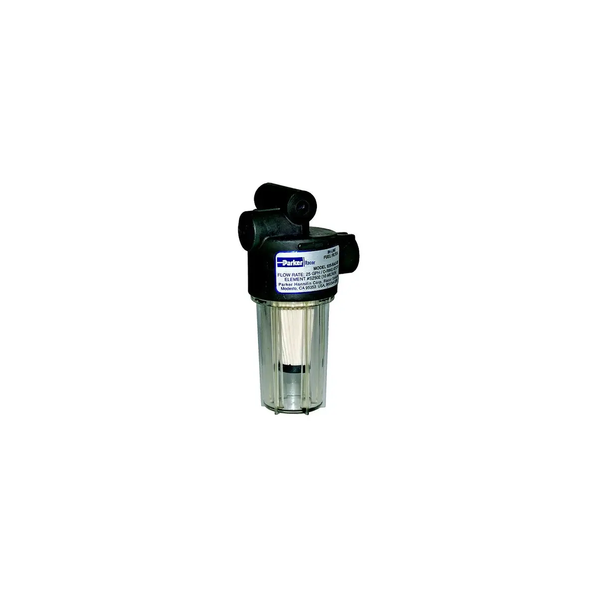 Racor 025-Rac-02 In-Line Gas Filter (10M) 1/4 1