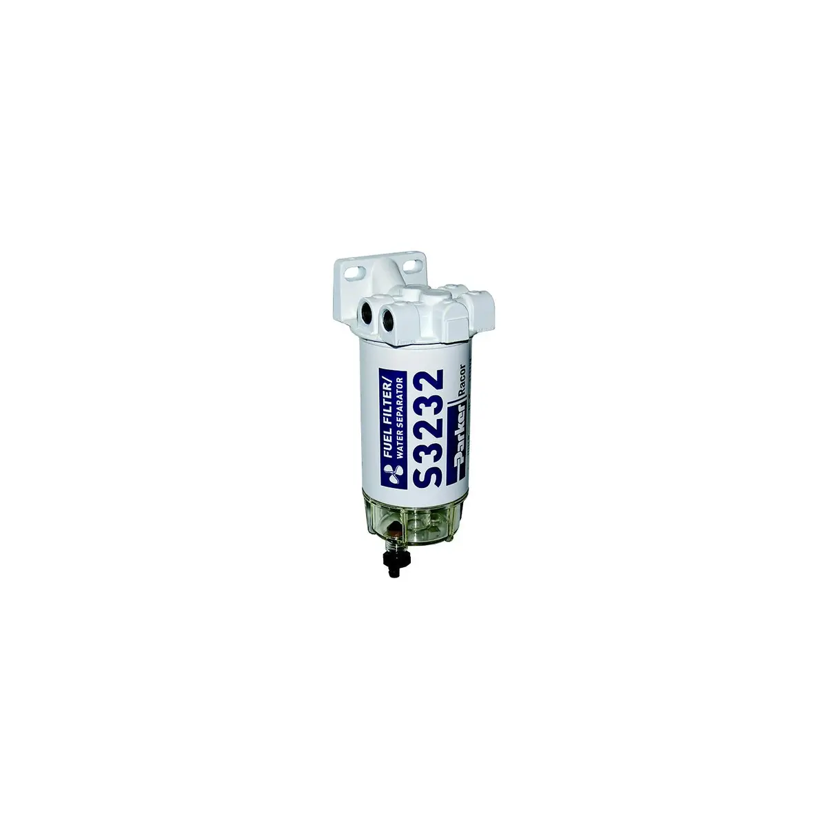 Racor 660R-Rac-01 10 Micron Gas Spin-On Fuel/Water Seperator W/ Clear Bowl For, Outboards 1