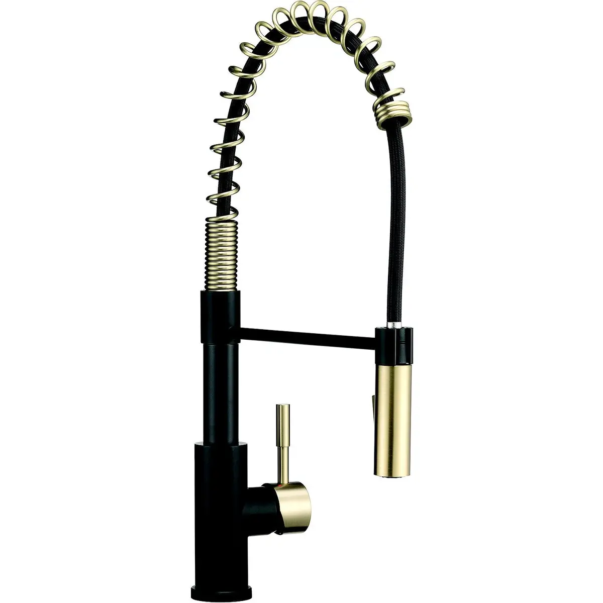 Dura Faucet Df-Mk504slk-Mbmg Streamline Coil Pull-Down Kitchen Faucet 1