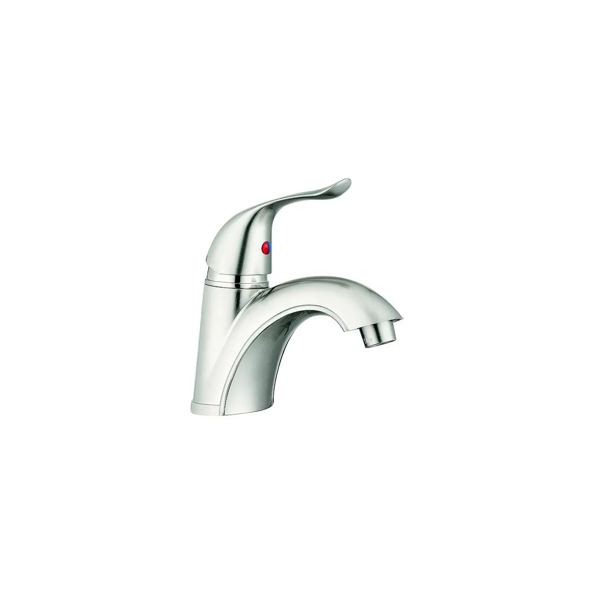 Dura Faucet Df-Nml202-Sn Single Lever Lavatory Faucet, Satin Nickel 1