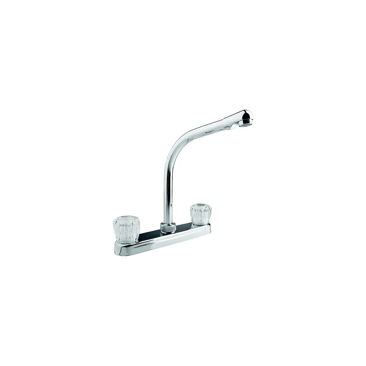 Dura Faucet Df-Pk210a-Cp Hi-Rise Kitchen Faucet, Chrome 1