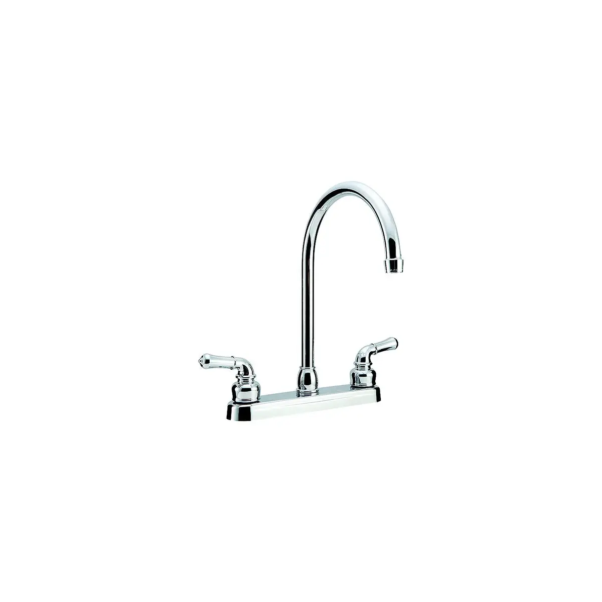 Dura Faucet Df-Pk330hc-Cp J-Spout Kitchen Faucet, Chrome 1
