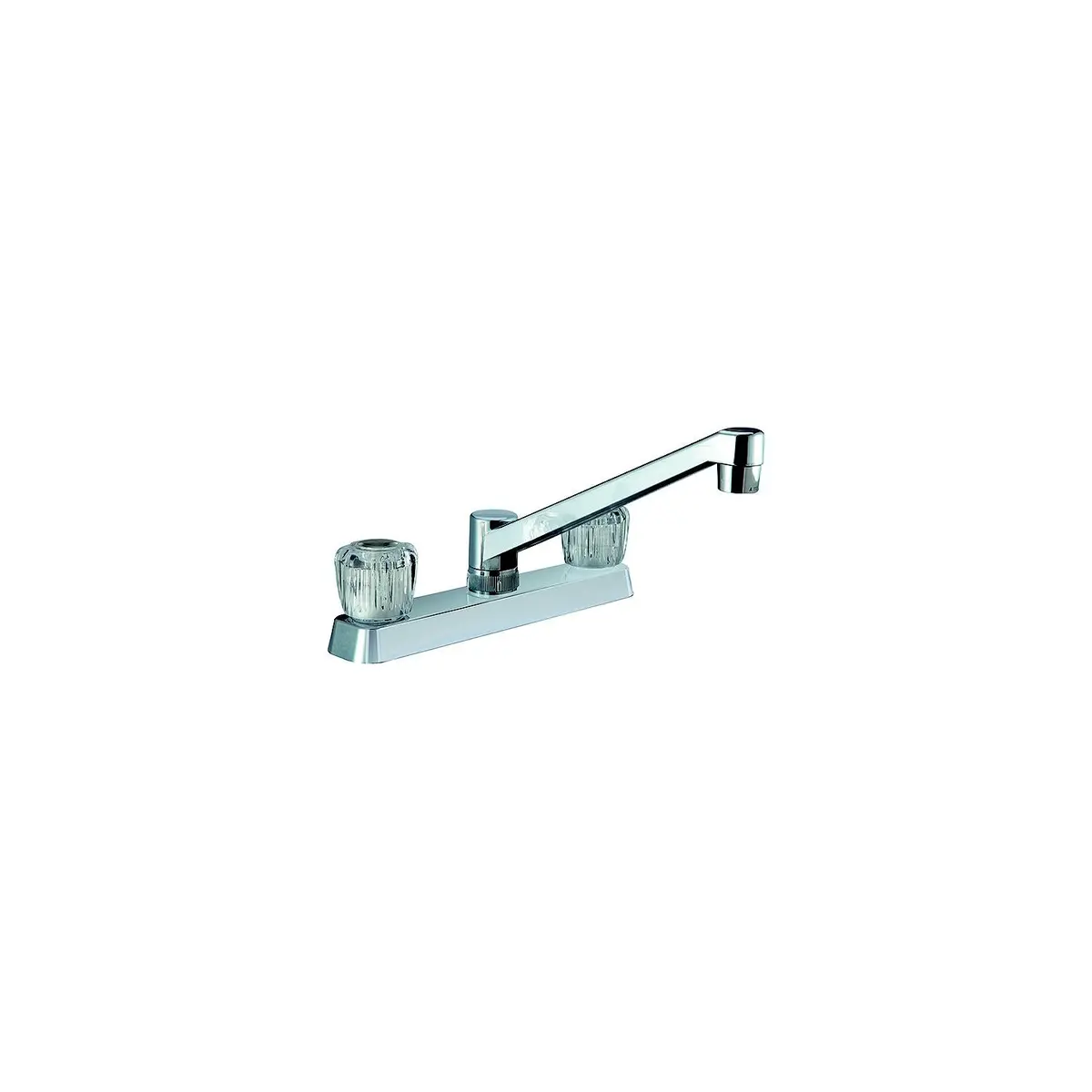 Dura Faucet Df-Pk600a-Cp Two-Handle Non-Metallic Kitchen Faucet, Chrome 1