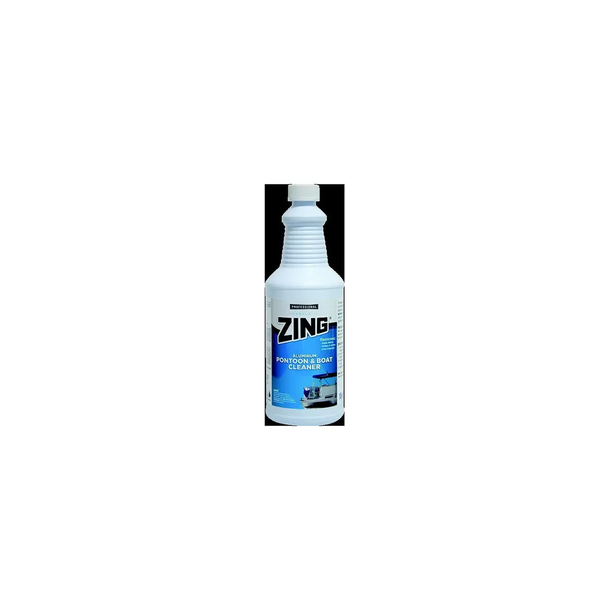 Zing Cleaners 10012 Zing Aluminum Pontoon & Boat Cleaner, Gal., 4/Case 1