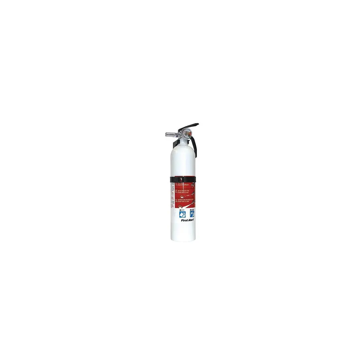First Alert Fe1a10gowa Multi-Purpose Dry Chemical Fire Extinguisher, White, 1A-10B:C 1