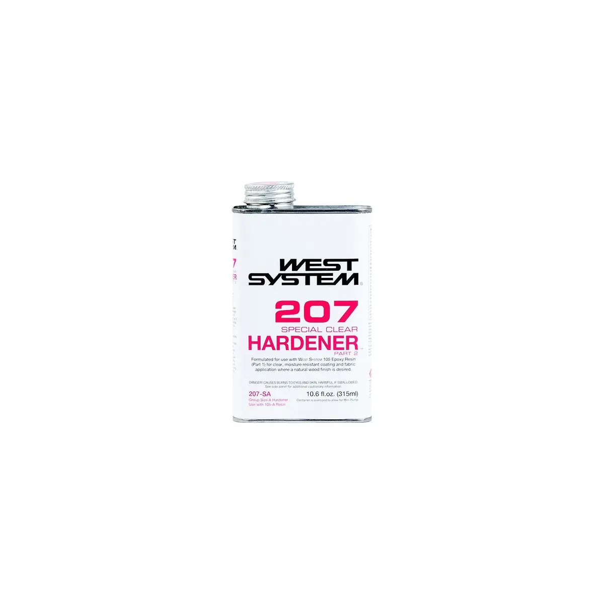West System 207Sc Special Clear Hardener, 1.45 Gallon 1