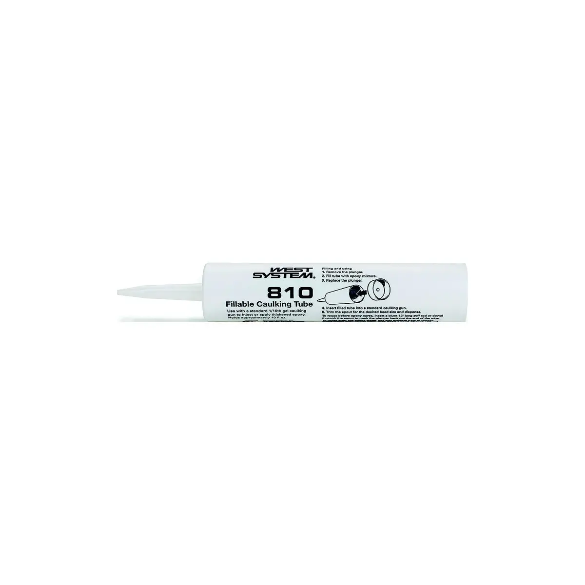 Fillable Caulking Tube (24/Bx) 1