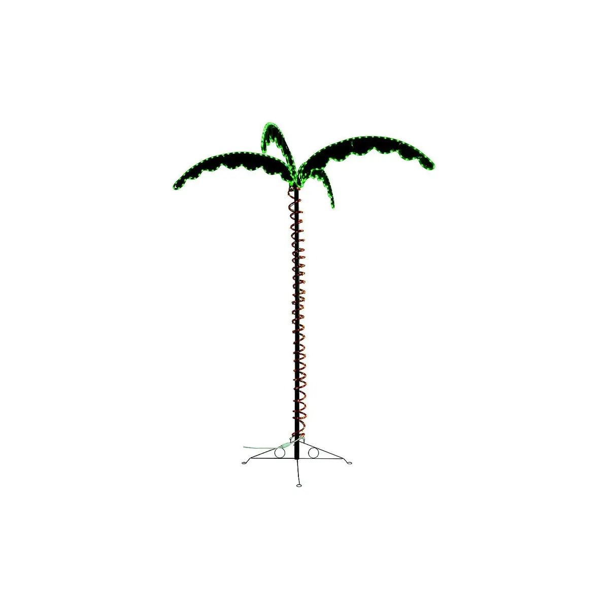 Ming's Mark 8080104 Green Longlife Led Palm Tree, 7' 1
