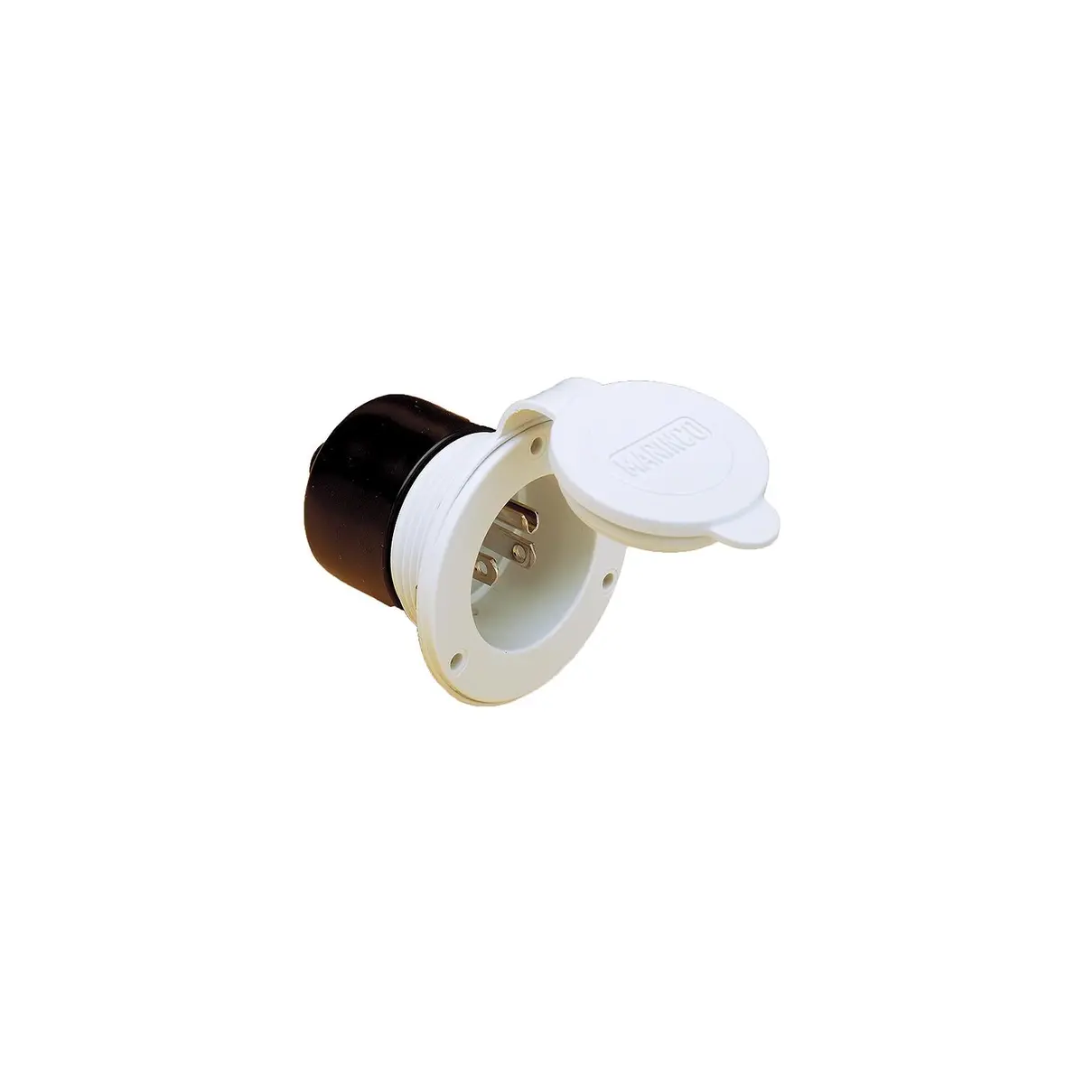 Park Power 150Bbiw.Rv Power Inlet, 15A White 1