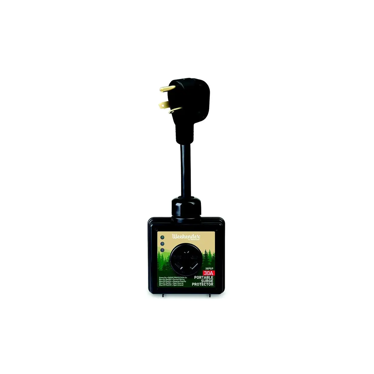 Weekender 30Psp Parkpower Portable Surge Protector, 120V / 3,600W 1