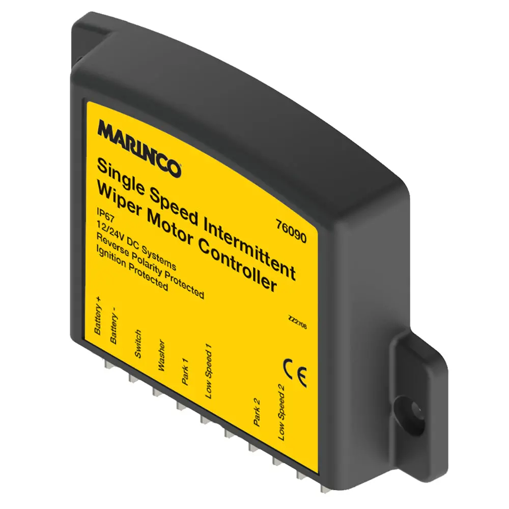 Marinco 76090 Single Speed Intermittent Wiper Motor Controller 1