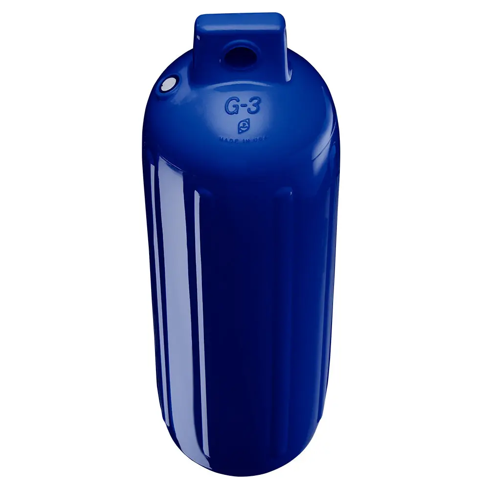 Polyform G-3 Cobalt Blue W/Air Adapter G-3 Twin Eye Fender 5.5" X 19" W/Adapter 2