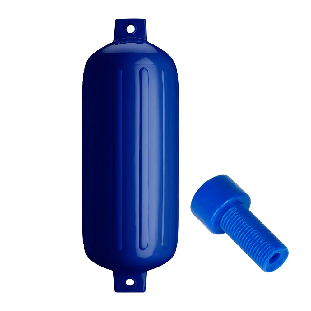 Polyform G-6 Cobalt Blue W/Air Adapter G-6 Twin Eye Fender 11" X 30" W/Adapter 1