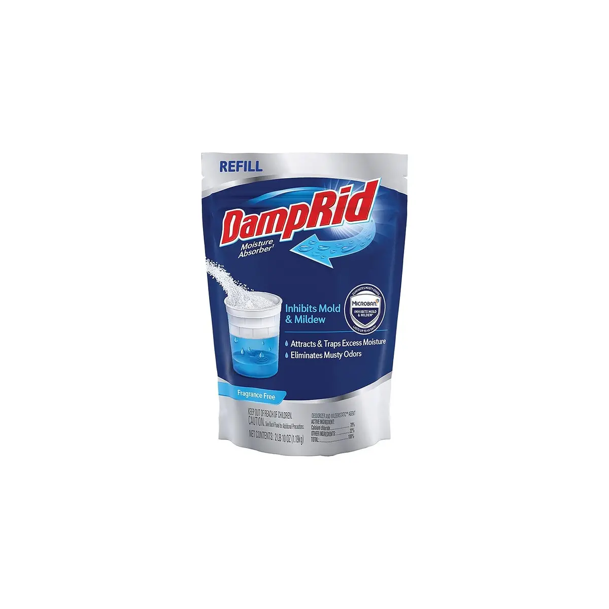 Damp Rid Fg30ffesb Moisture Absorber Refill, 42 Oz. Bag 1