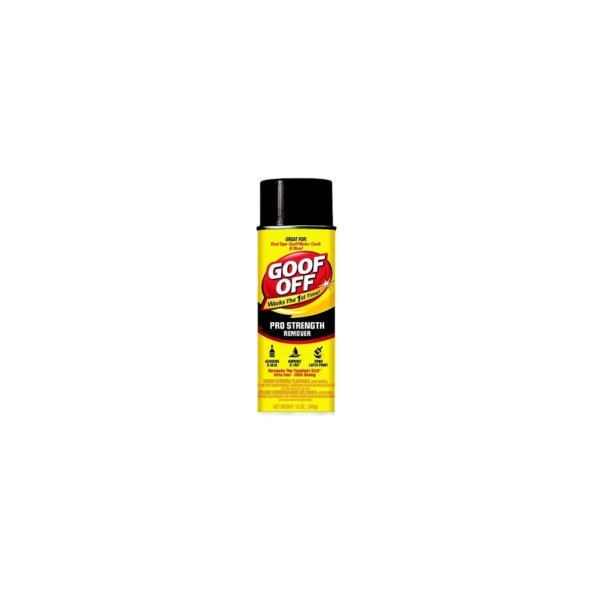 Damp Rid Fg658 Goof Off Pro Strength Remover, 12 Oz. Aerosol 1